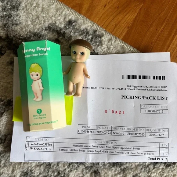 Sonny Angel Vegetable Series Shiitake Mushroom Secret - Picture 3 of 4